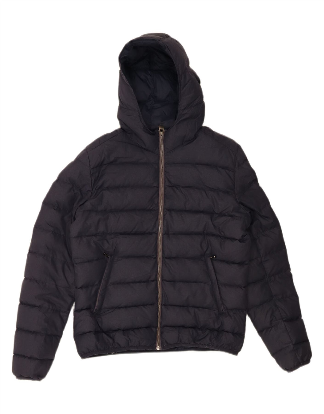 Jaqueta acolchoada com capuz feminino COLMAR IT 48 XL azul marinho