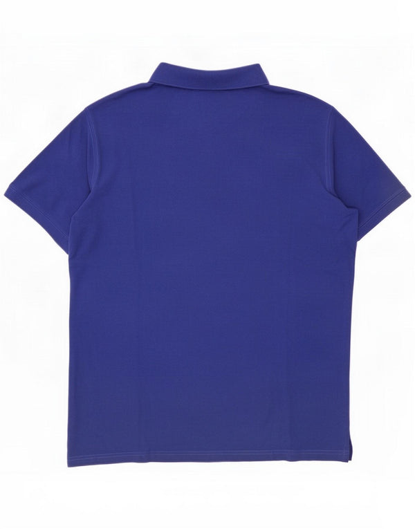 Camisa polo masculina Carrera 3XL algodão azul