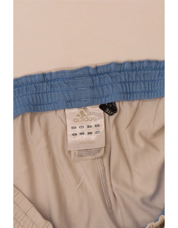 Adidas Mens Climalite Sport Shorts Médio Bege Algodão