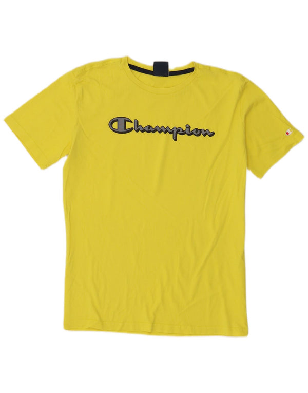 Camiseta Champion Boys Graphic Top 15-16 Anos 2XL Amarelo