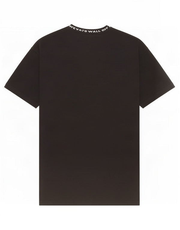 Camiseta Vans masculina gráfica grande algodão preto