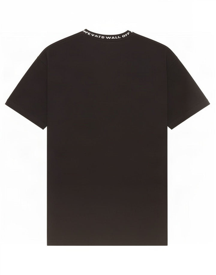 Camiseta Vans masculina gráfica grande algodão preto