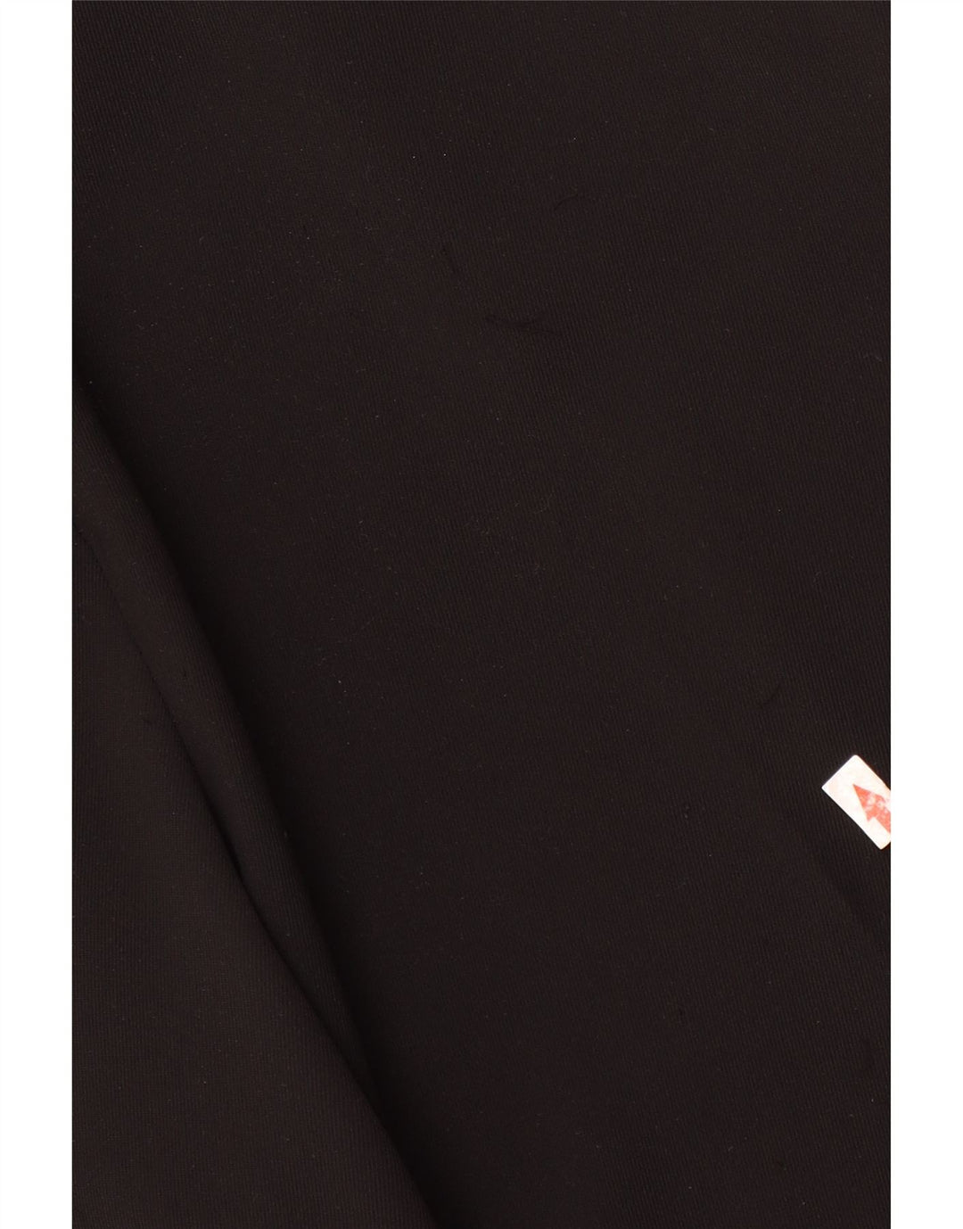 Calça Chino feminina Zara com perna larga médio W28 L29 poliéster preto