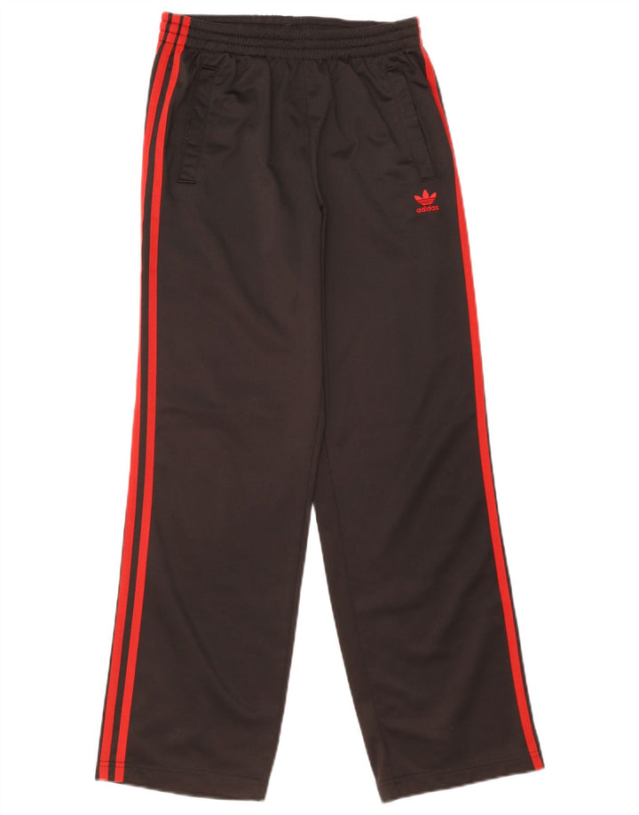 Calças de treino Adidas meninos 13-14 anos preto poliéster