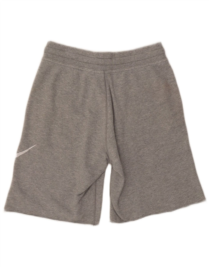 Shorts esportivos gráficos masculinos Nike pequeno algodão cinza