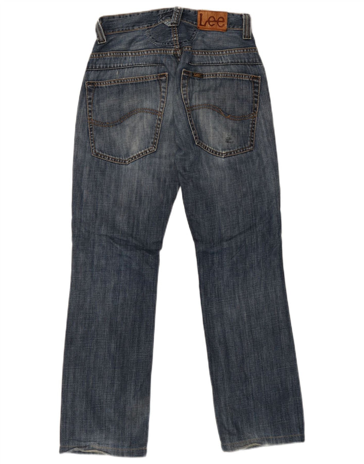 Calça jeans feminina LEE Knox Dart Straight W29 L29 azul algodão