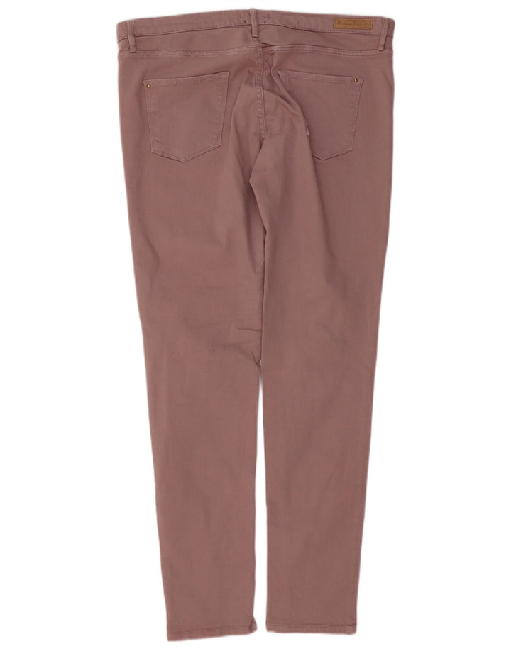Jeans skinny feminino Massimo Dutti W32 L30 algodão rosa