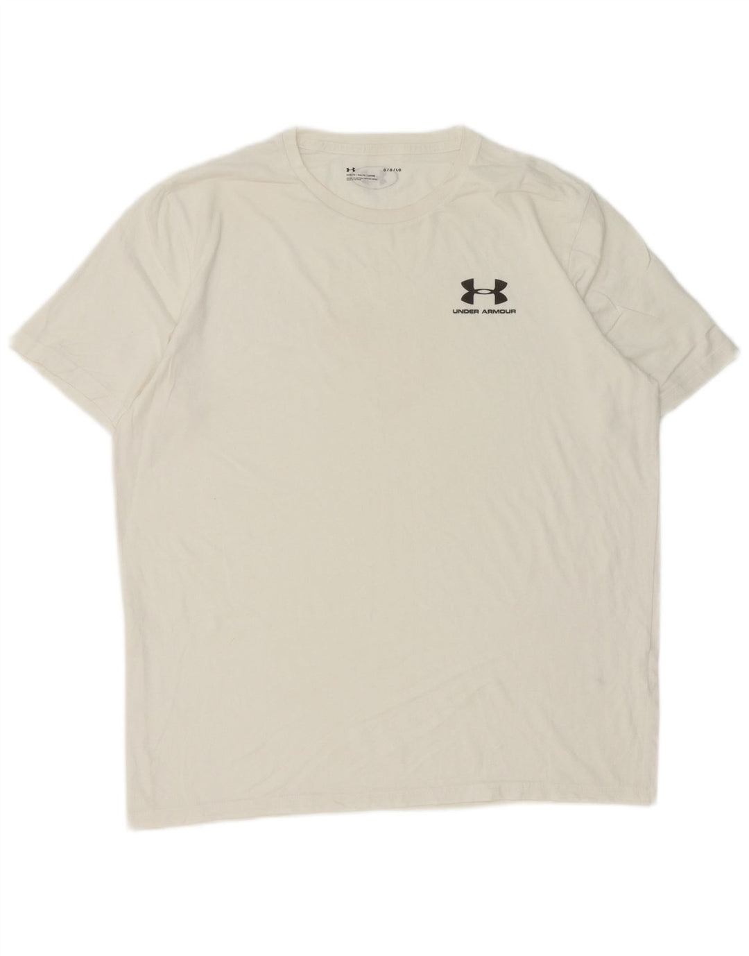 Camiseta masculina Under Armour grande branca