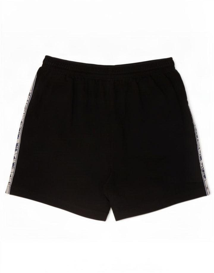 Shorts esportivos gráficos masculinos Diadora médio preto colorblock poliéster
