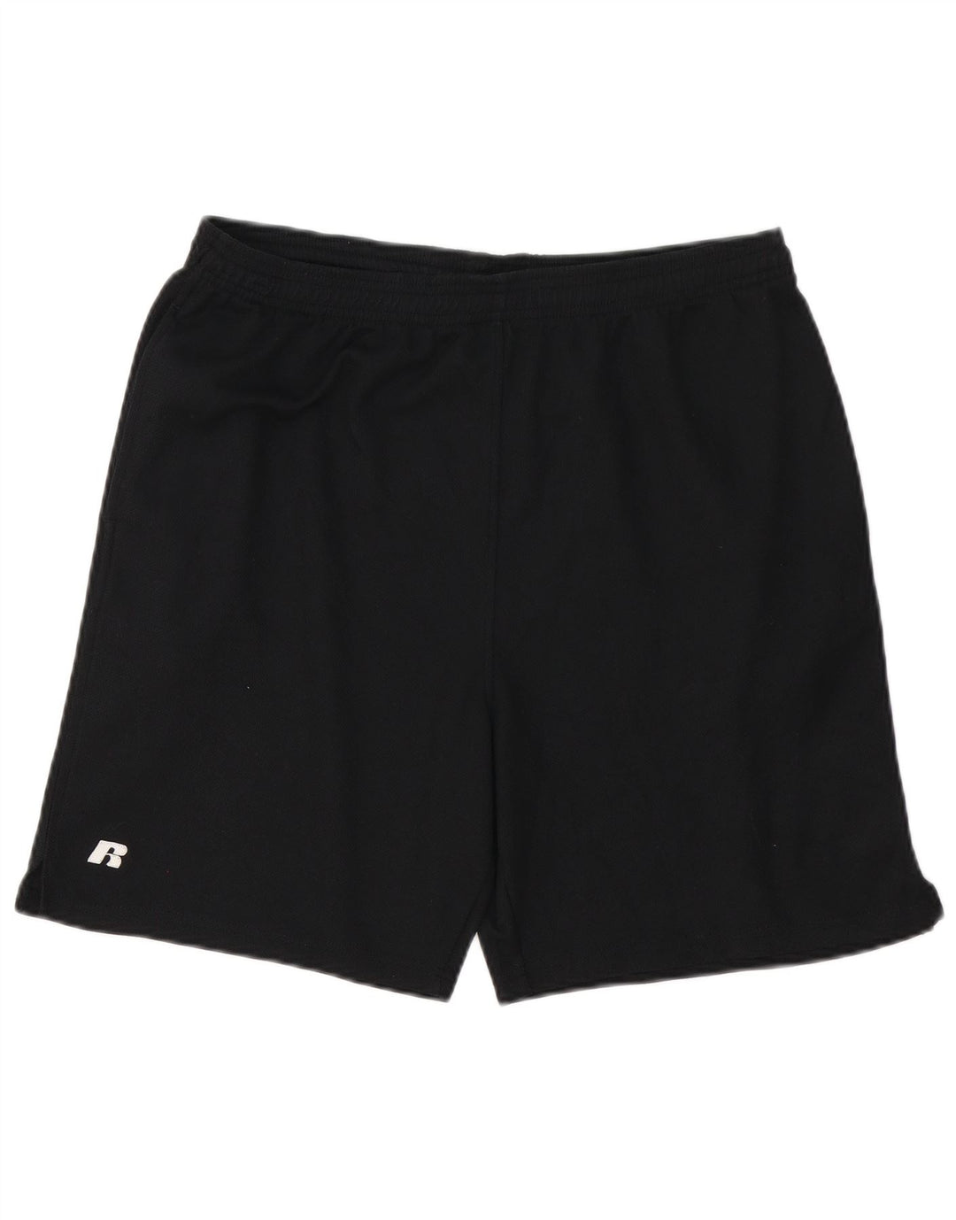 Shorts esportivos masculinos RUSSELL ATLÉTICO preto médio