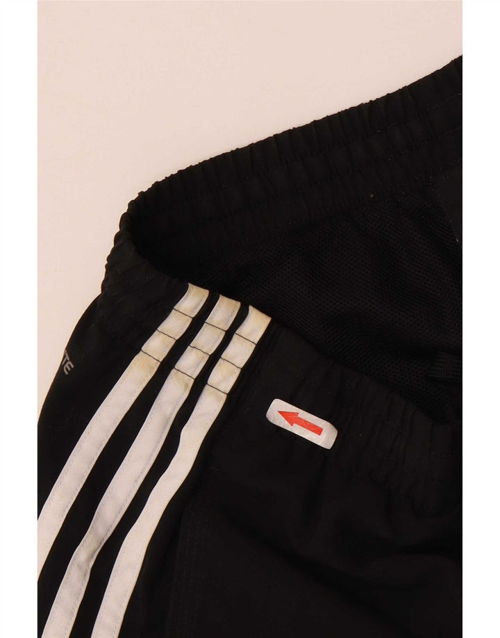 Shorts esportivos masculinos Adidas médio preto poliéster