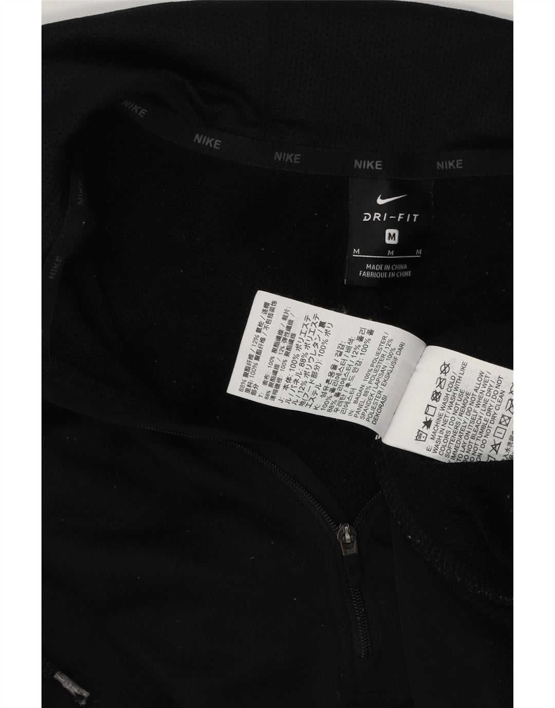 Suéter Nike masculino com capuz e zíper gráfico médio azul marinho poliéster
