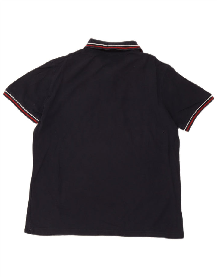 Camisa polo masculina Lotto médio algodão azul marinho