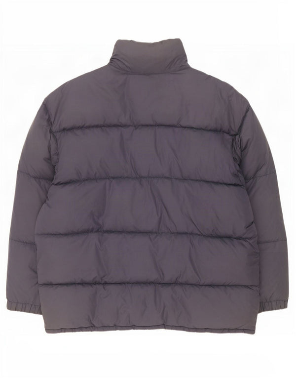 Vintage Mens Padded Jacket UK 44 2XL Navy Blue