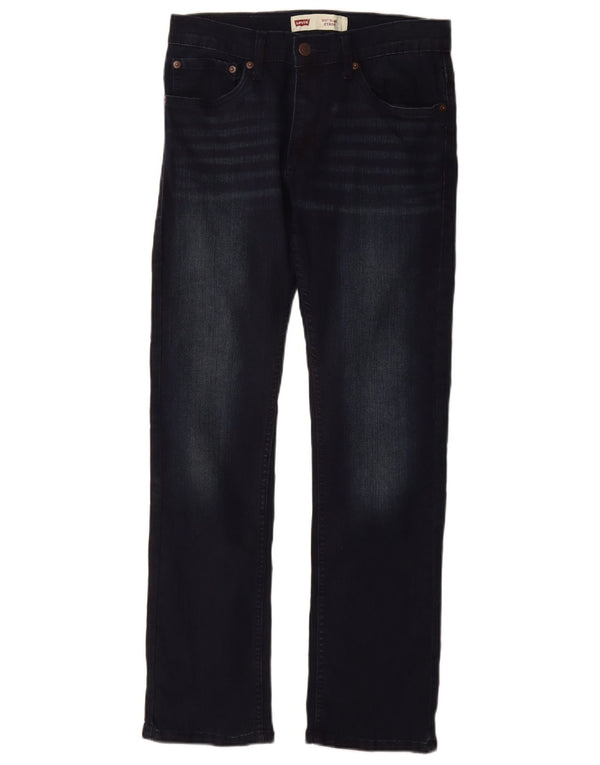 Jeans Levi's Boys 511 Slim 15-16 Anos W28 L28 Azul Marinho Algodão