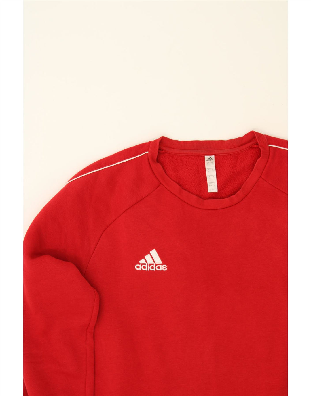 ADIDAS Mens Sweatshirt Jumper Medium Red Cotton Vintage Adidas and Second-Hand Adidas from Messina Hembry 