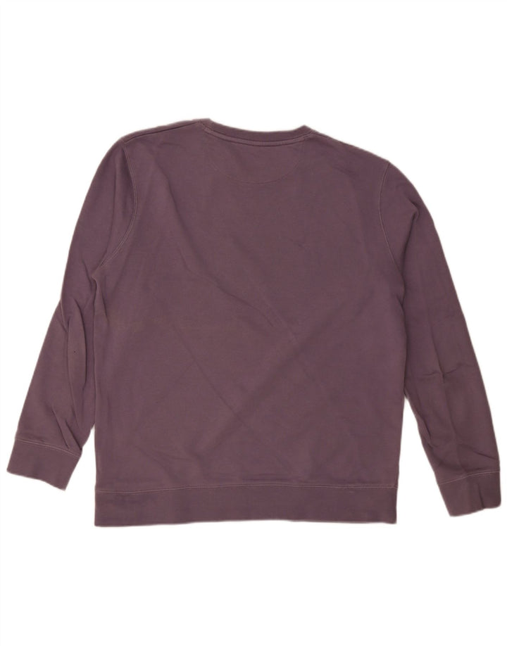 Wrangler moletom masculino jumper médio algodão roxo