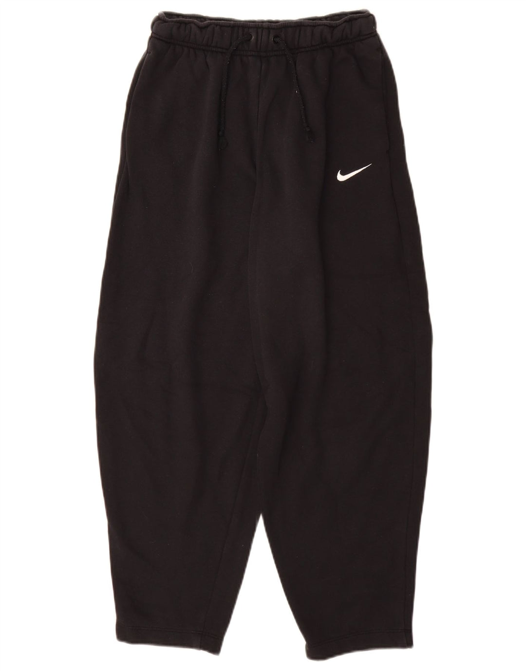 Calça de treino masculina Nike Loose Fit XS de algodão preto
