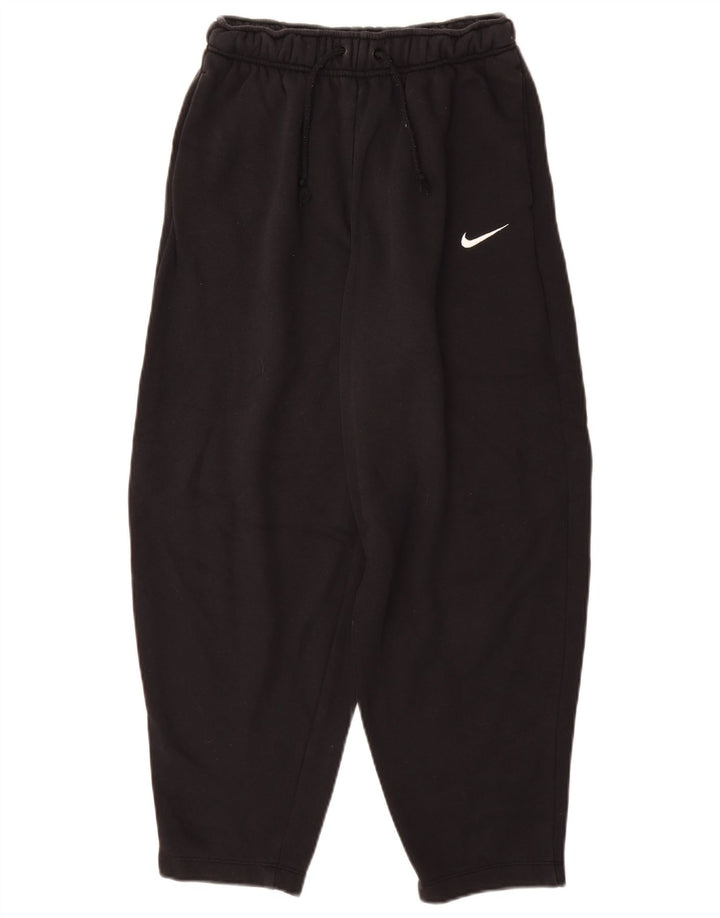 Calça de treino masculina Nike Loose Fit XS de algodão preto