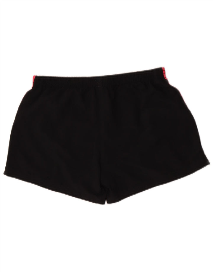 Shorts esportivos femininos Adidas UK 10 pequeno poliéster preto