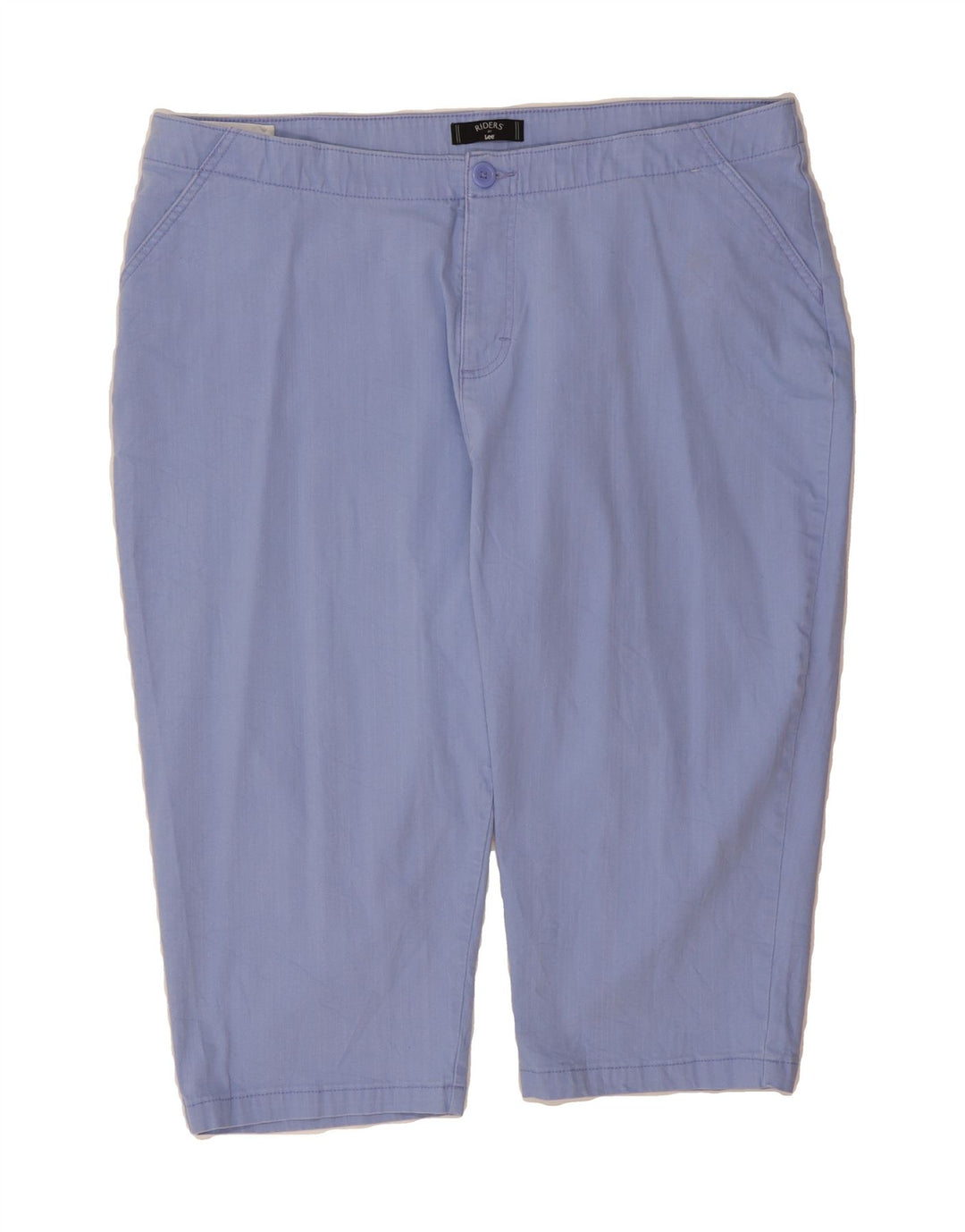 LEE Womens Riders Bermuda Shorts US 18 2XL W38  Blue Cotton Vintage Lee and Second-Hand Lee from Messina Hembry 