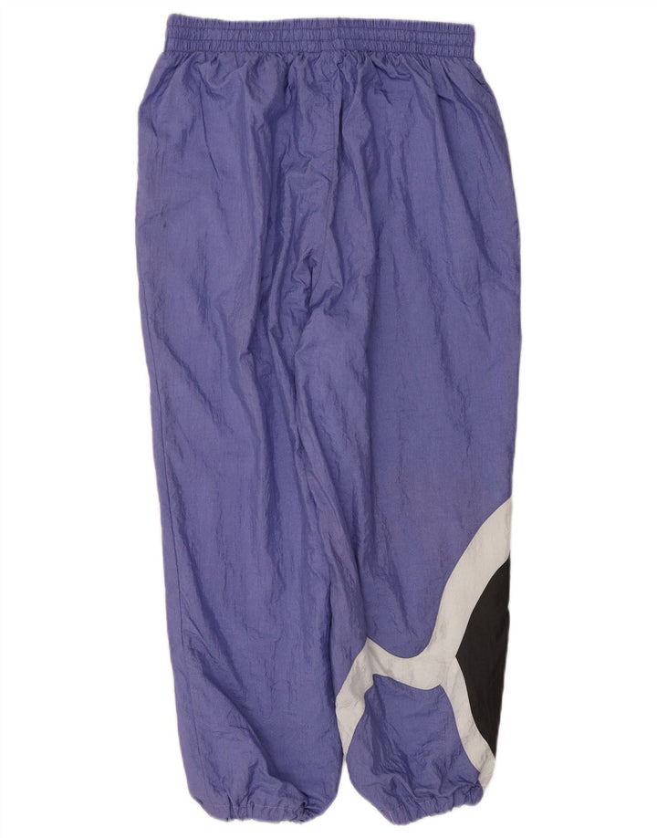 Calça de treino masculina Adidas Joggers médio roxo colorblock