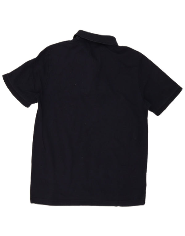 Camisa polo masculina Sergio Tacchini IT 50 algodão azul marinho médio