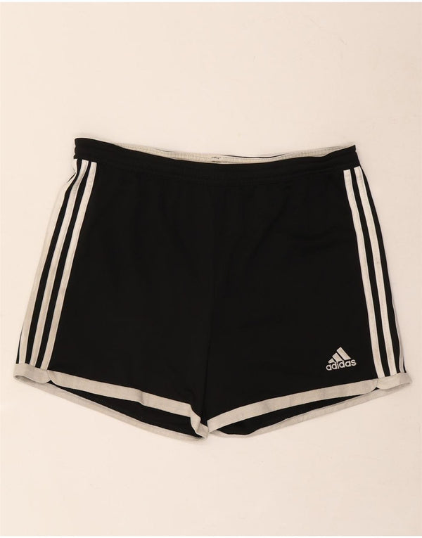Adidas Womens Climacool Sport Shorts UK 8/10 Pequeno Preto