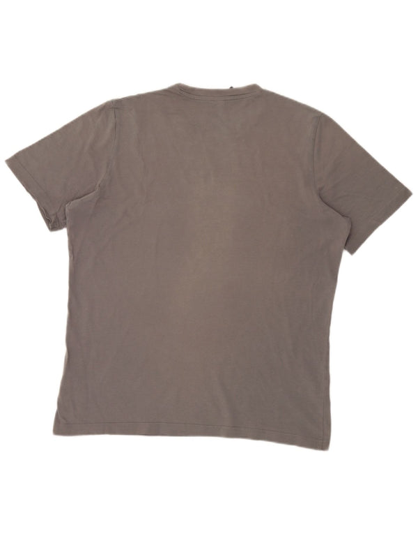Camiseta masculina Adidas Top cinza médio algodão