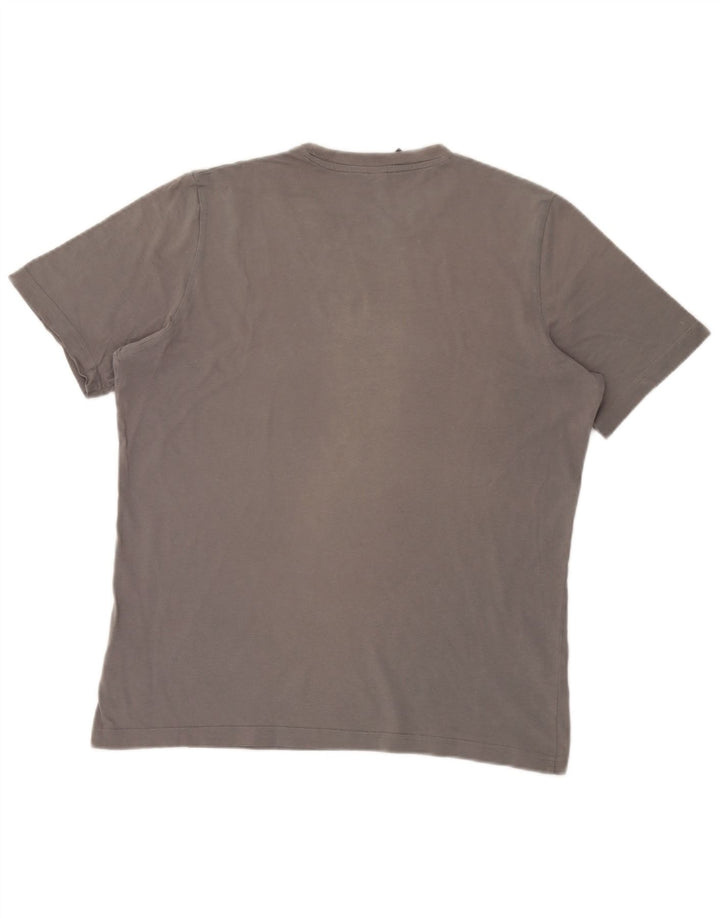 Camiseta masculina Adidas Top cinza médio algodão