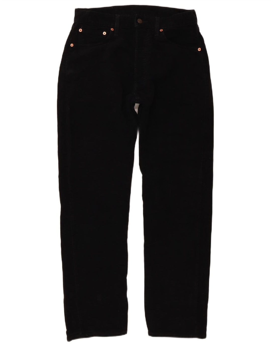 Levi's Masculino 551 Straight Jeans W32 L30 Algodão Preto