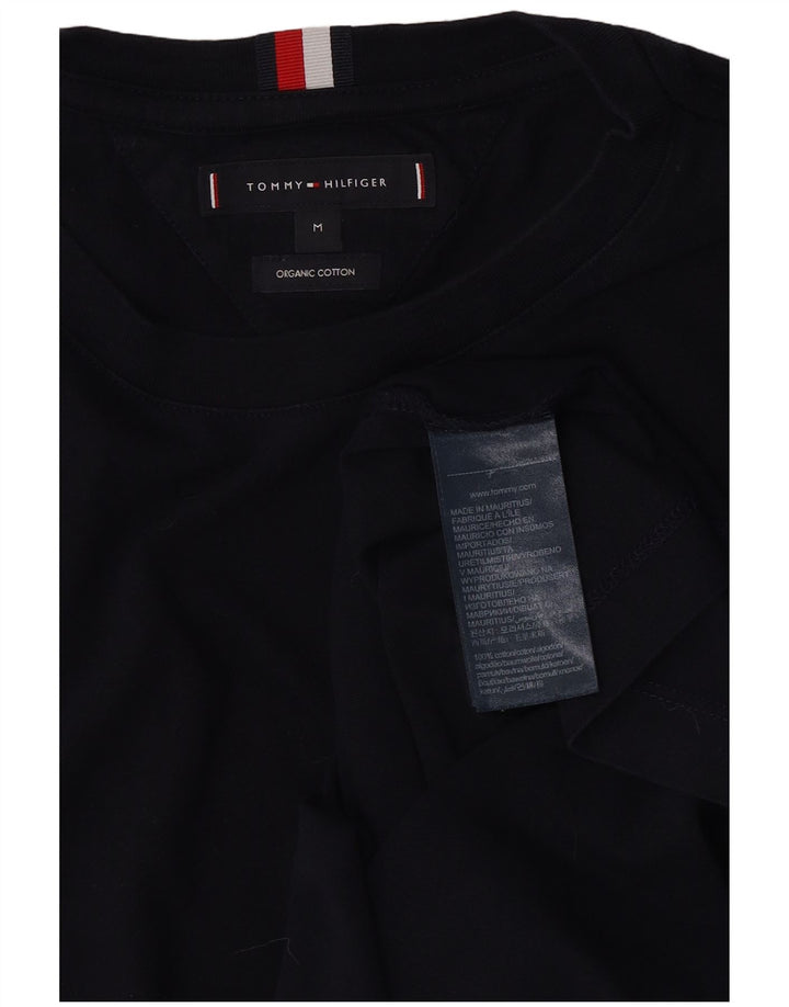 Camiseta masculina Tommy Hilfiger média algodão azul marinho