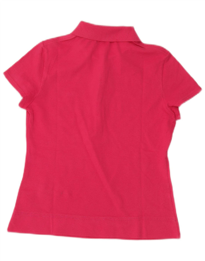 Camisa polo feminina Lacoste tamanho 36 pequeno rosa