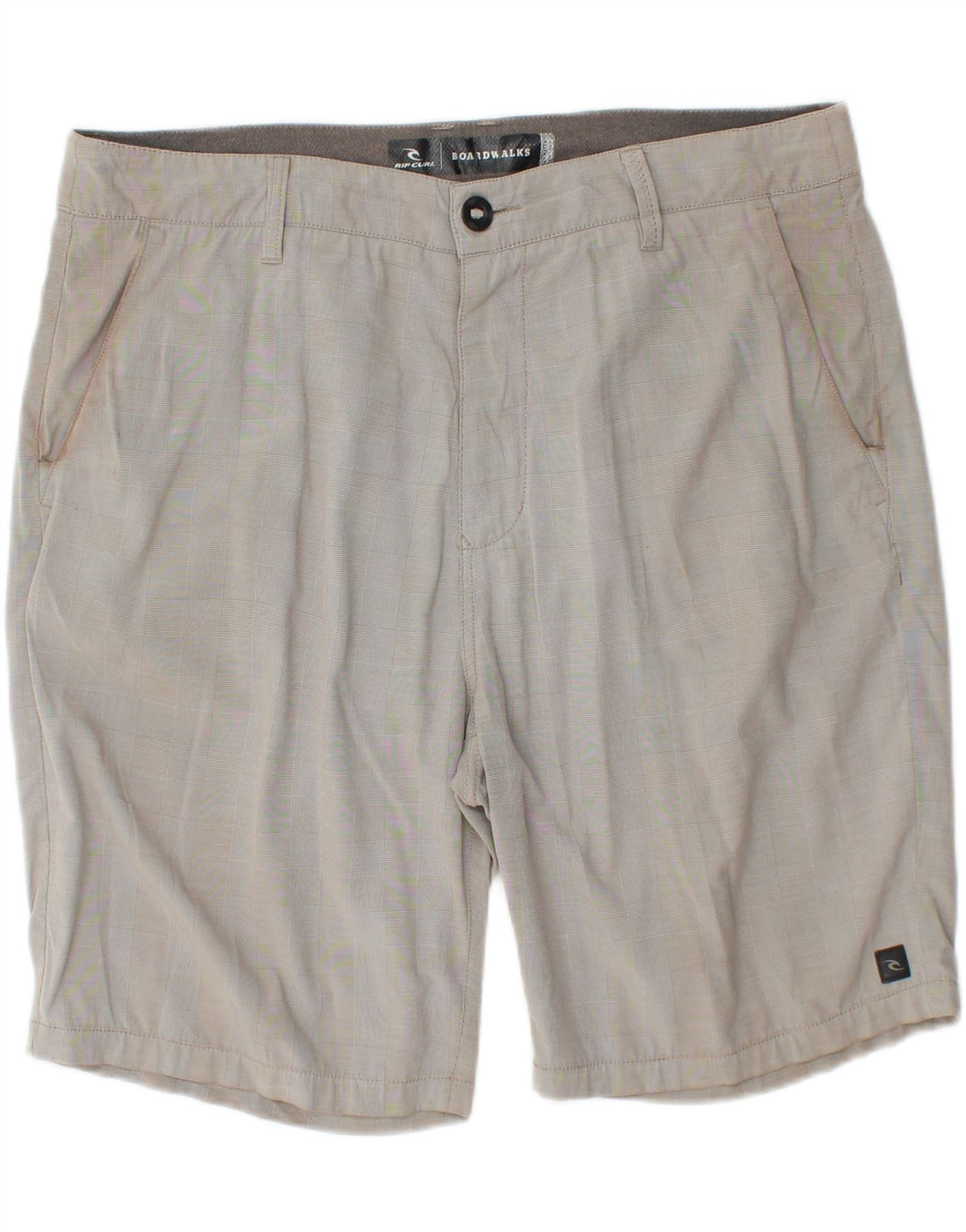 Shorts Chino Masculino RIP CURL W38 XL Cinza Xadrez