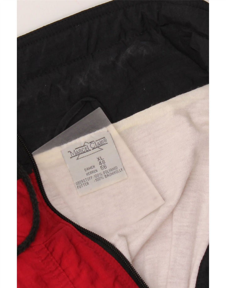Jaqueta Marcel Clair Mens Anorak UK 42 XL Vermelho Colourblock Poliamida