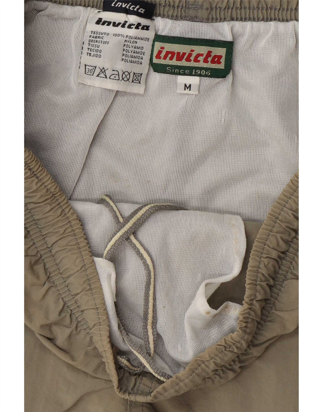 Shorts de natação masculino Invicta médio cáqui poliamida