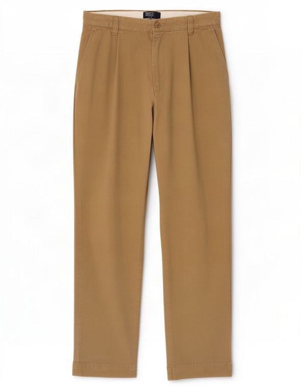 Calça Chino Masculina Polo Ralph Lauren Pegged W34 L34 Algodão Bege