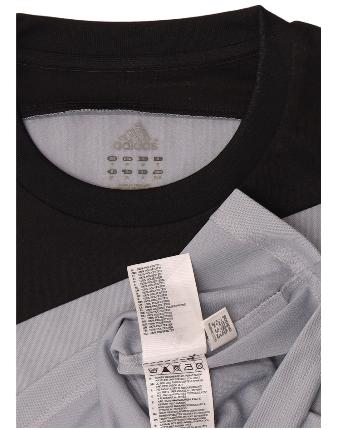 Camiseta Adidas Masculina Climalite Graphic Top Cinza Médio Colourblock Poliéster