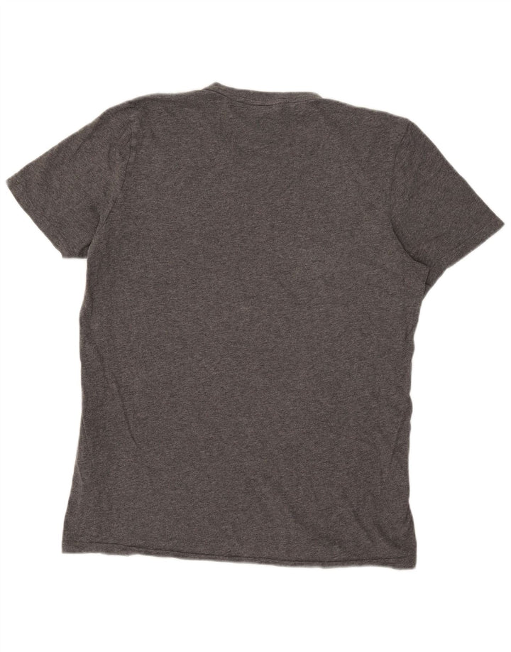 Camiseta masculina Adidas Top cinza médio algodão