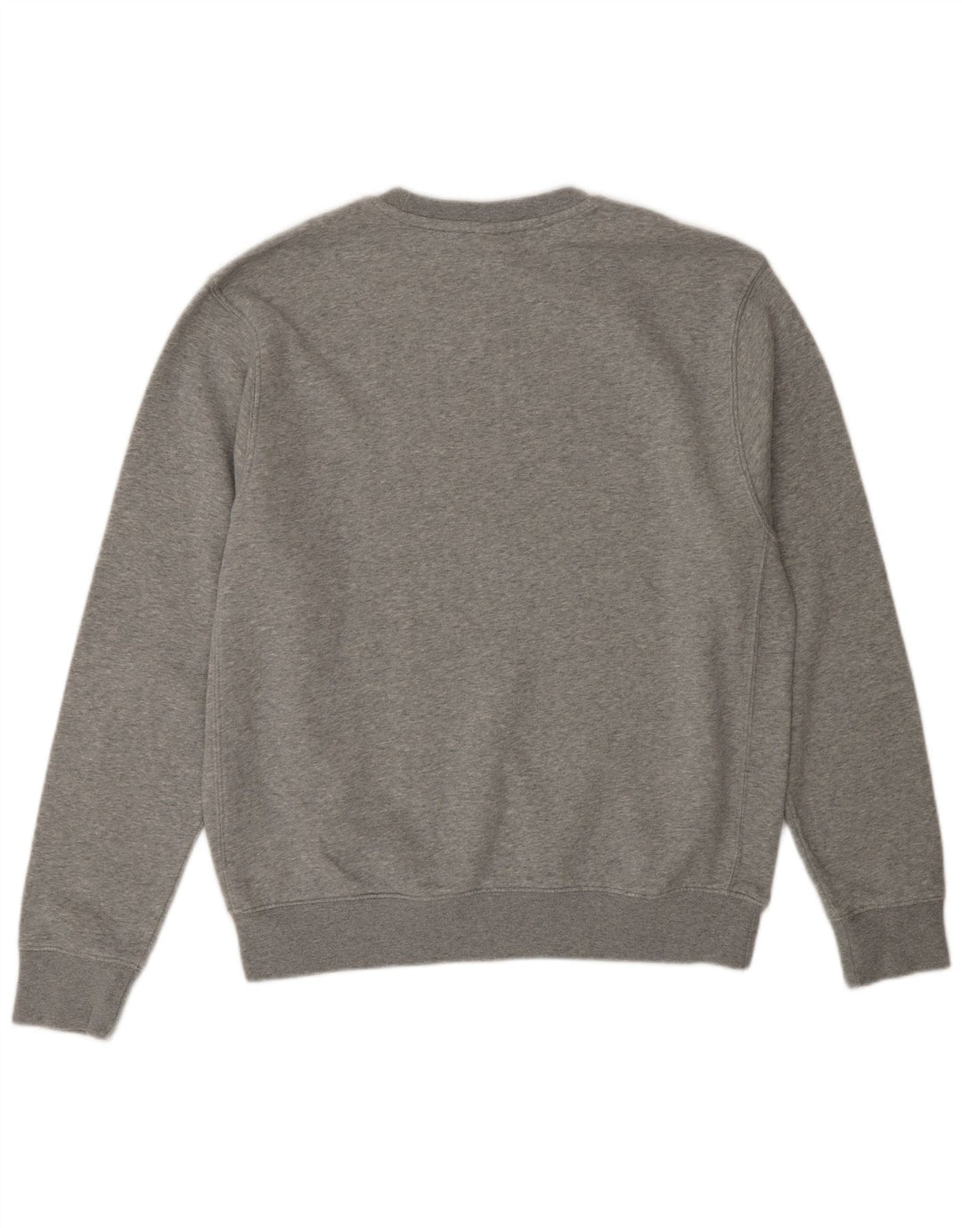 Nike Mens Moletom Jumper Médio Algodão Cinza