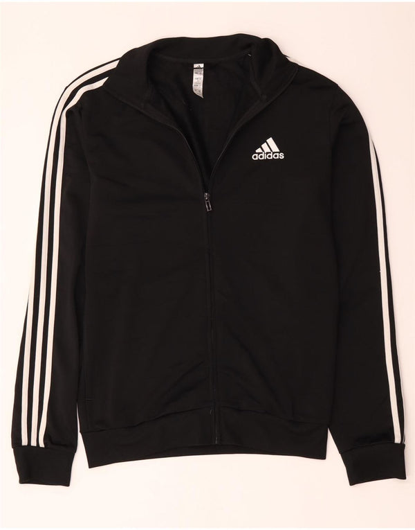 Adidas Mens Treino Top Jacket Pequeno Poliéster Preto