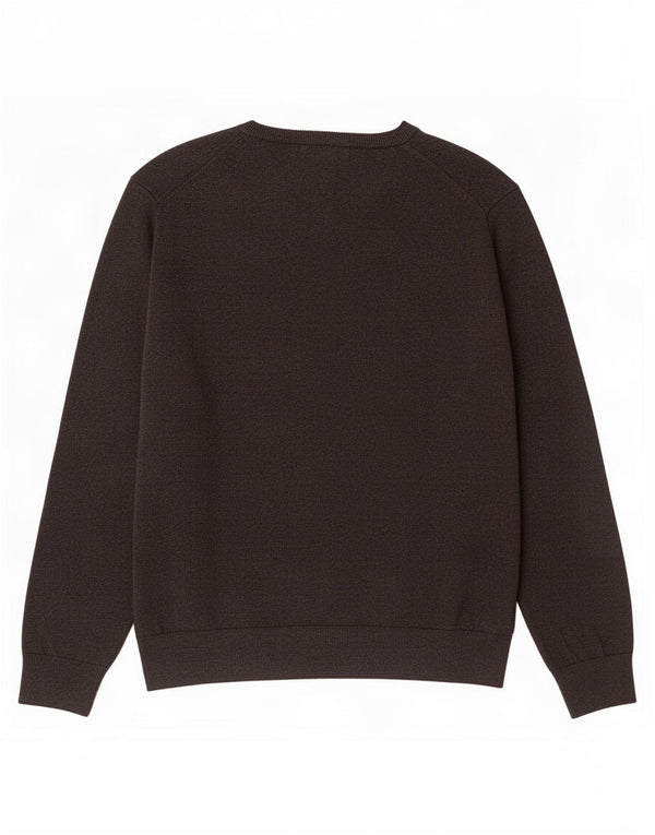 Suéter masculino Marks & Spencer com decote em V XL algodão cinza