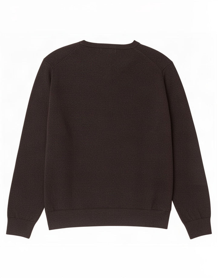 Suéter masculino Marks & Spencer com decote em V XL algodão cinza
