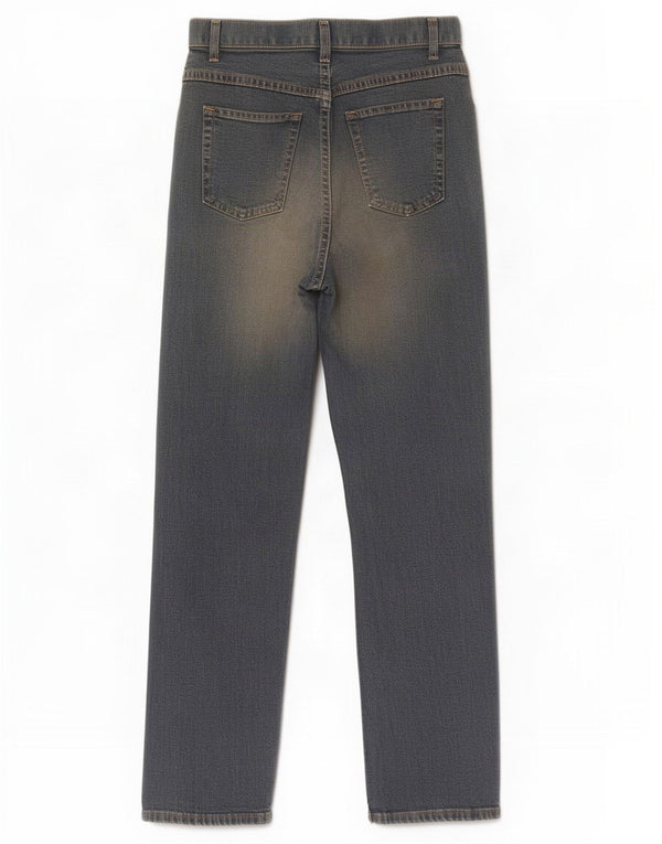 Jeans retos femininos Marks & Spencer Reino Unido 14 médio W30 L29 algodão azul