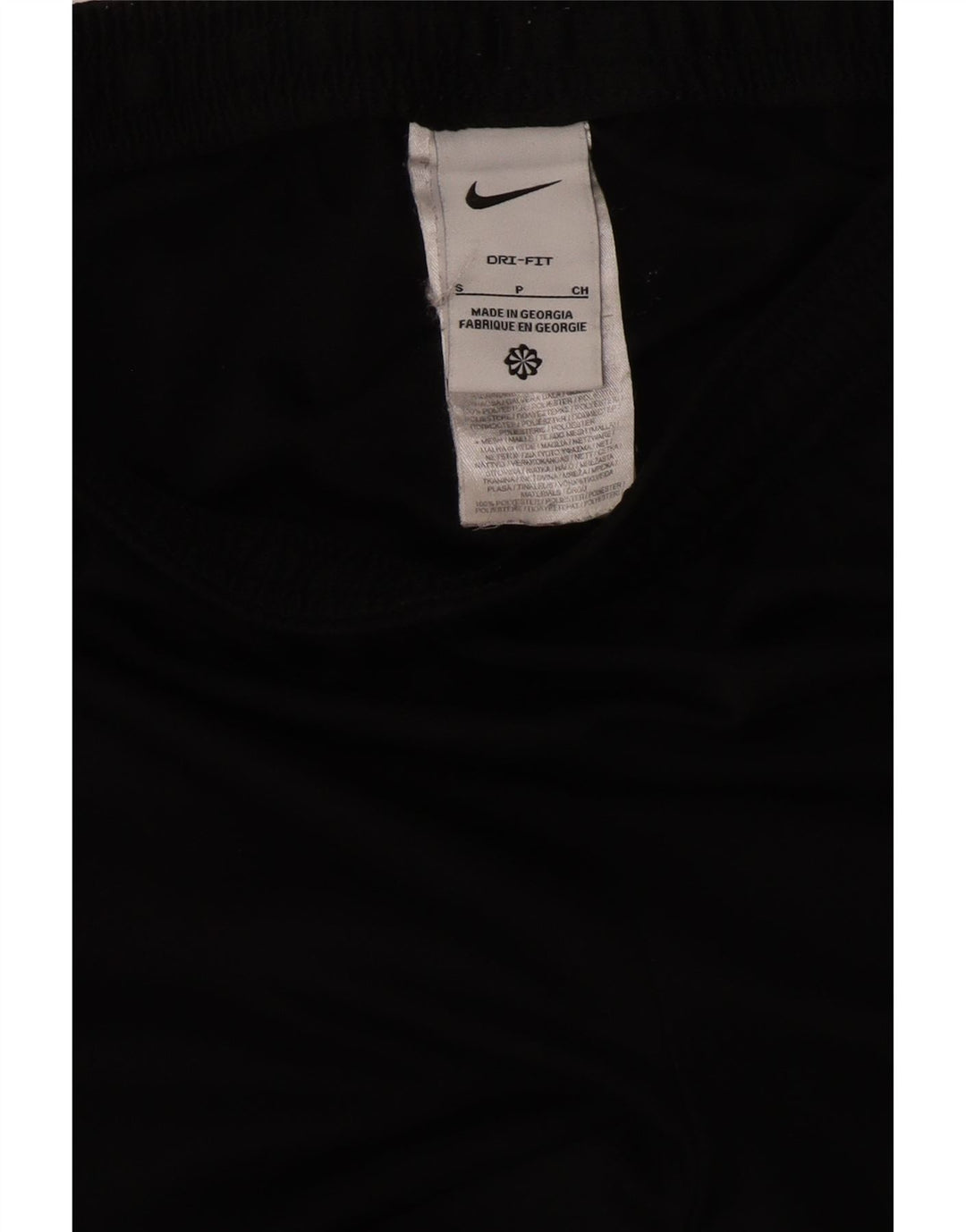 Calça Nike Masculina Treino Pequena Poliéster Preta