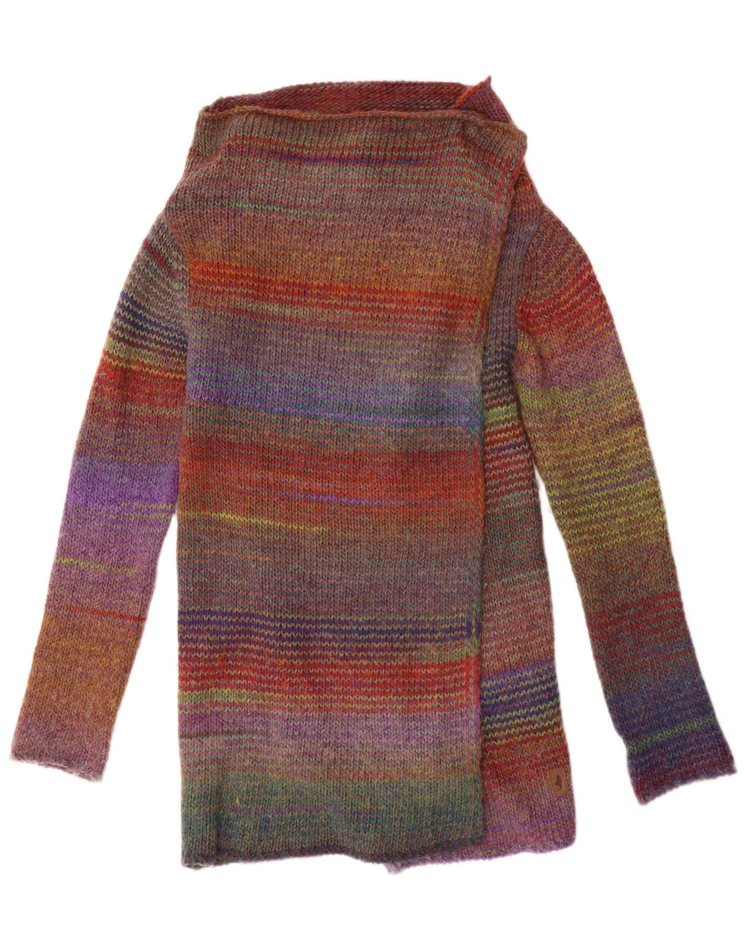 Suéter cardigã feminino Longline Marlboro Classics UK 14 médio multicolorido