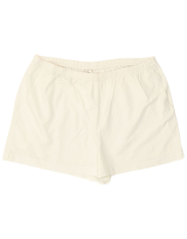 Shorts esportivos femininos Nike UK 16/18 XL branco