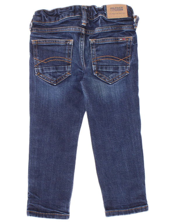 Tommy Hilfiger Meninos Jeans Slim 2-3 Anos W20 L15 Azul Algodão