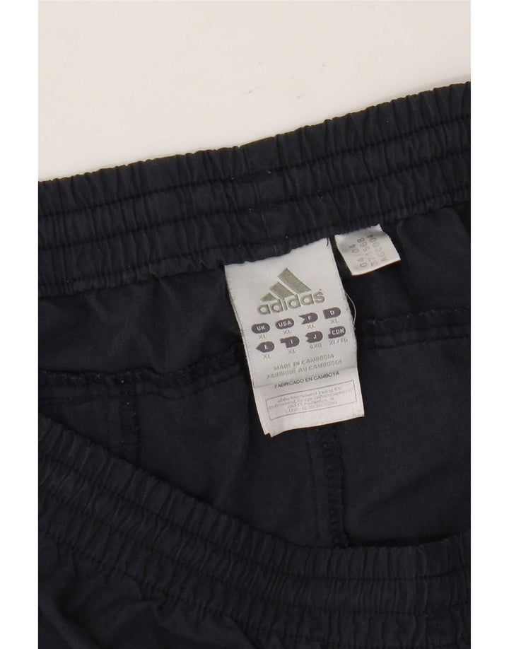 Calça Adidas Mens Capri Treino XL Azul Marinho Poliéster