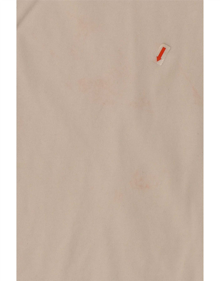 Adidas Mens Graphic T-Shirt Top Grande Algodão Branco